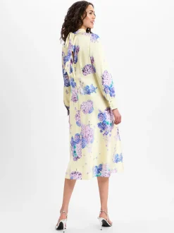 Marc Cain Collections Damen Freizeitkleid in gelb lila