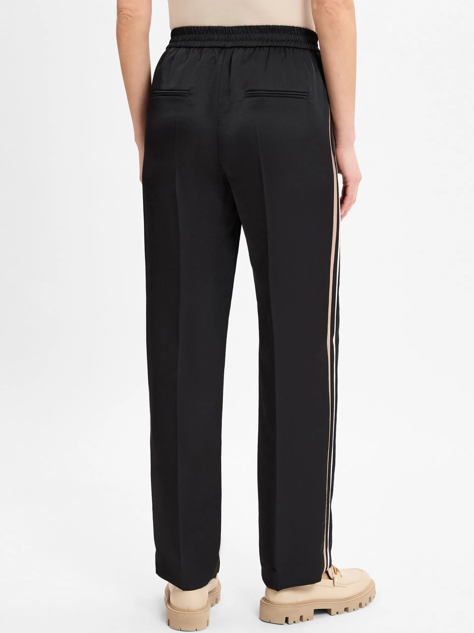 Marc Cain Collections Damen Hose in schwarz beige