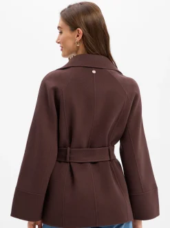 Marc Cain Collections Damen Wolljacke in schoko