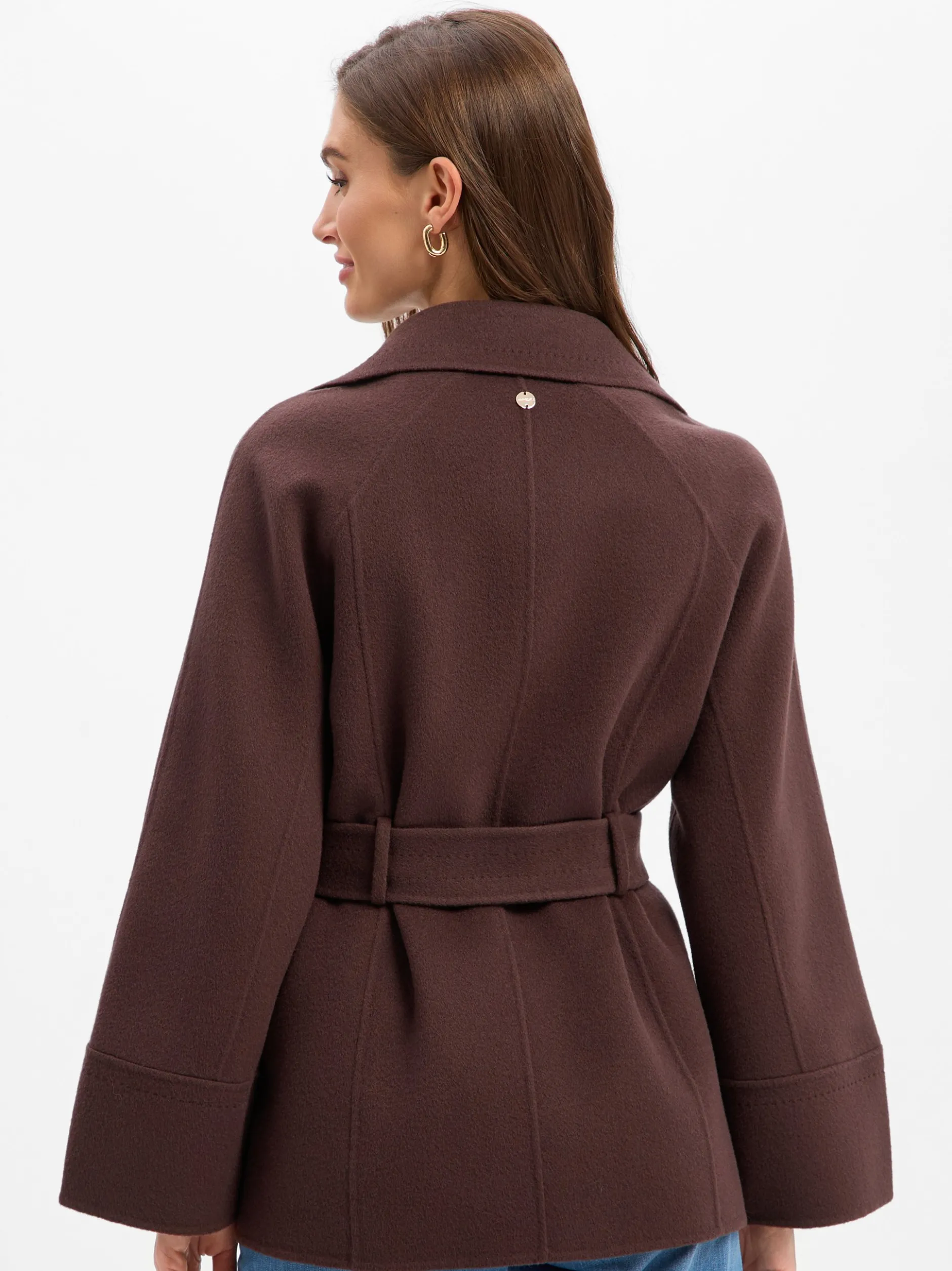 Marc Cain Collections Damen Wolljacke in schoko