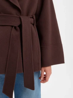 Marc Cain Collections Damen Wolljacke in schoko
