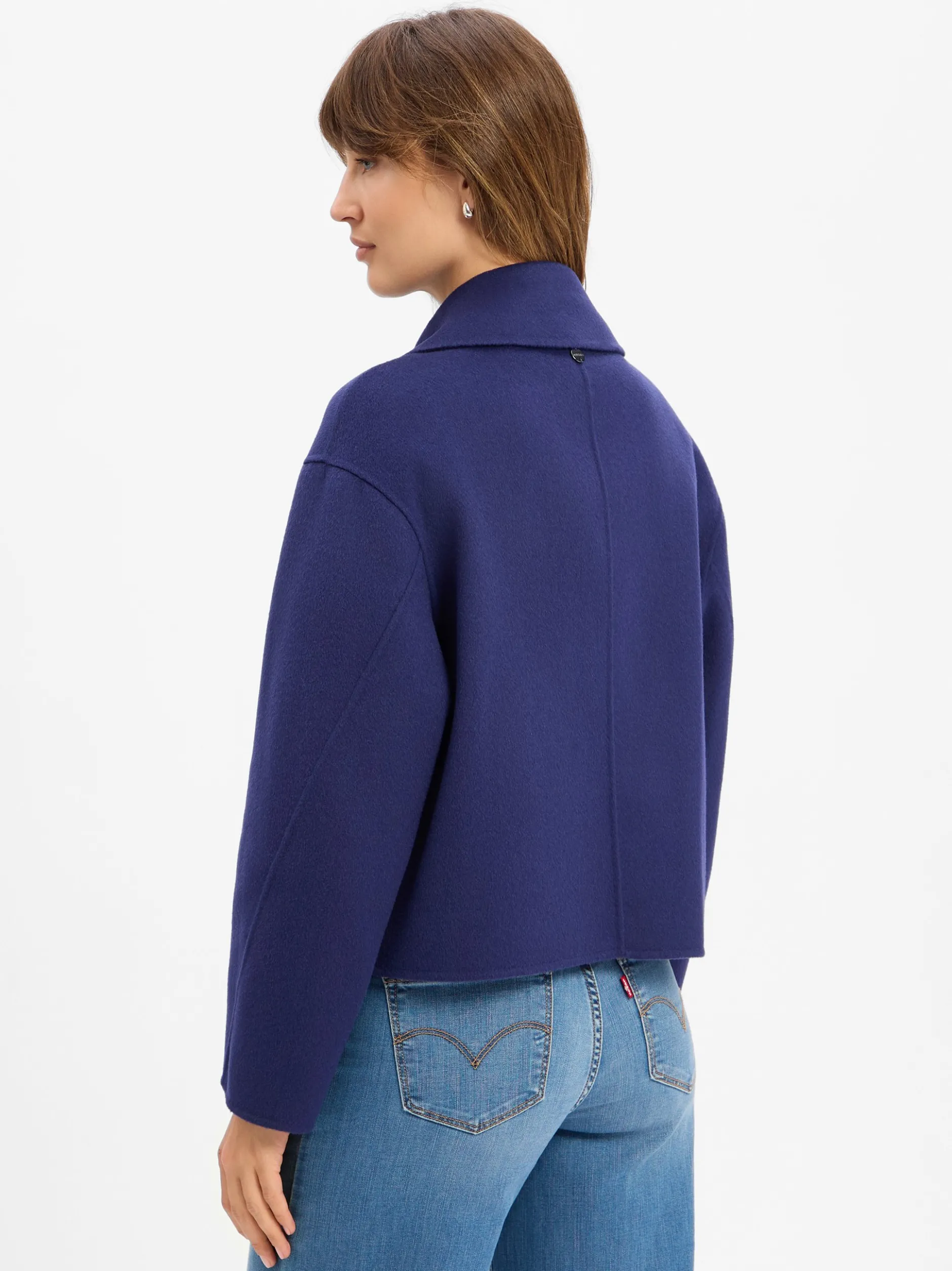 Marc Cain Collections Damen Wolljacke in indigo