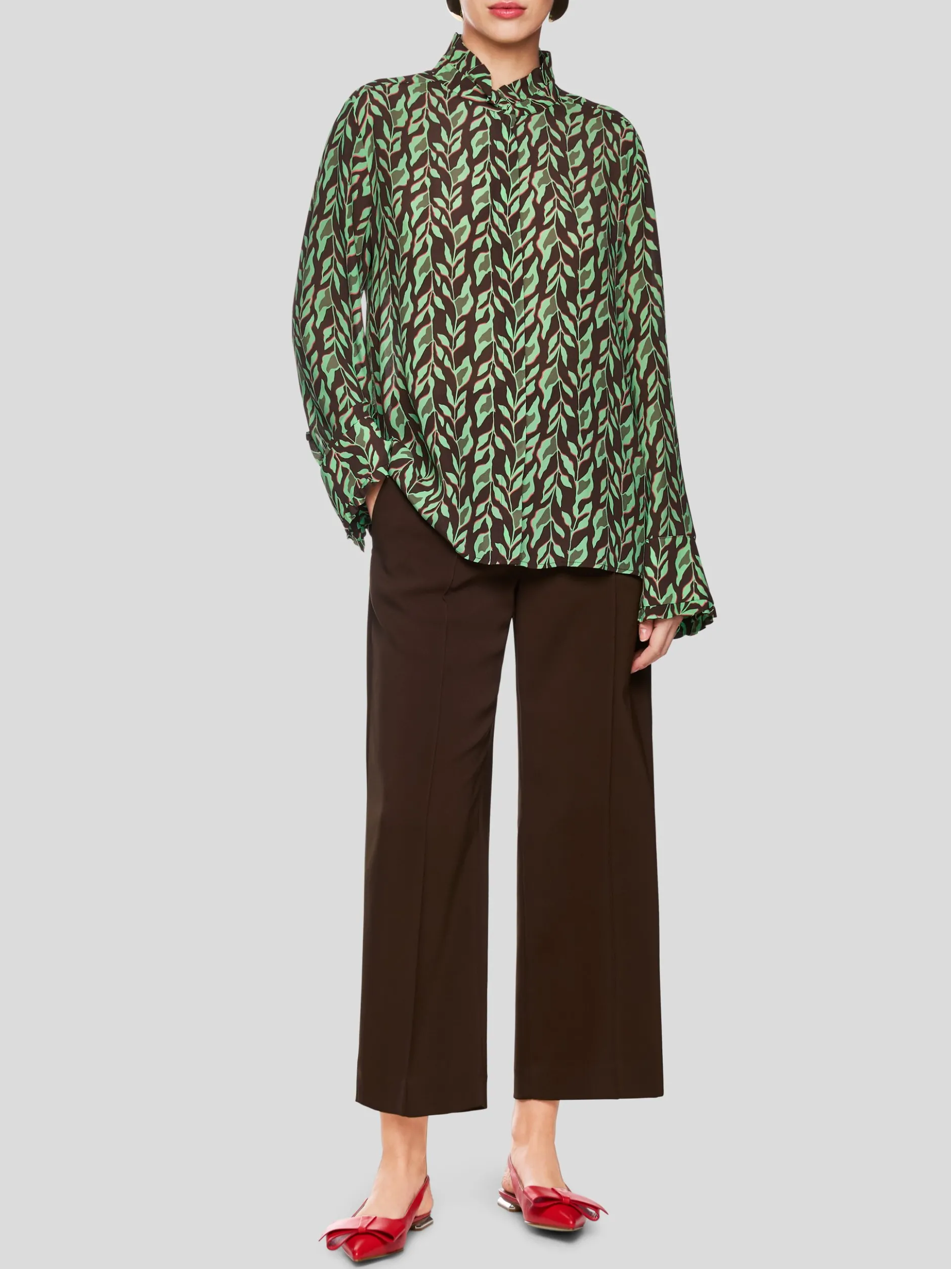 Marc Cain Damen Bluse in braun