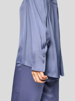 Marc Cain Damen Bluse in lila