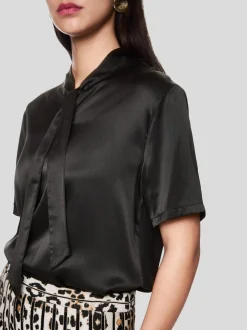 Marc Cain Damen Blusenshirt in schwarz