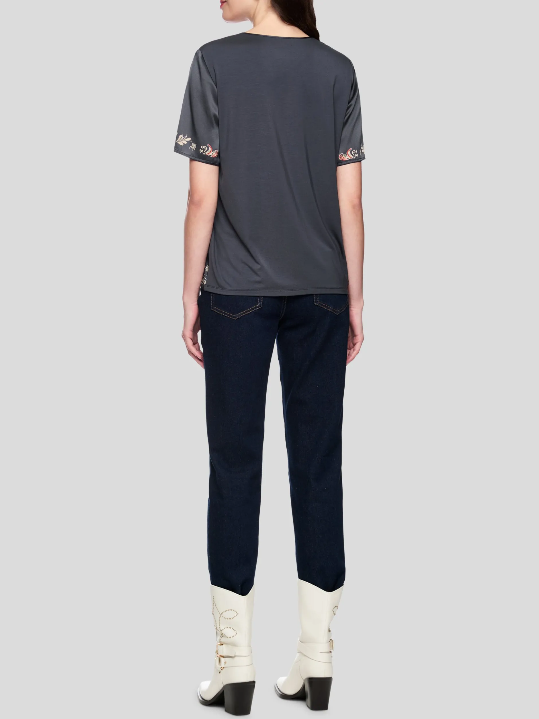 Marc Cain Damen Blusenshirt in grau
