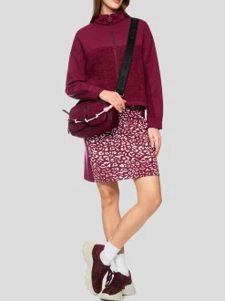 Marc Cain Damen Cardigan in bordeaux