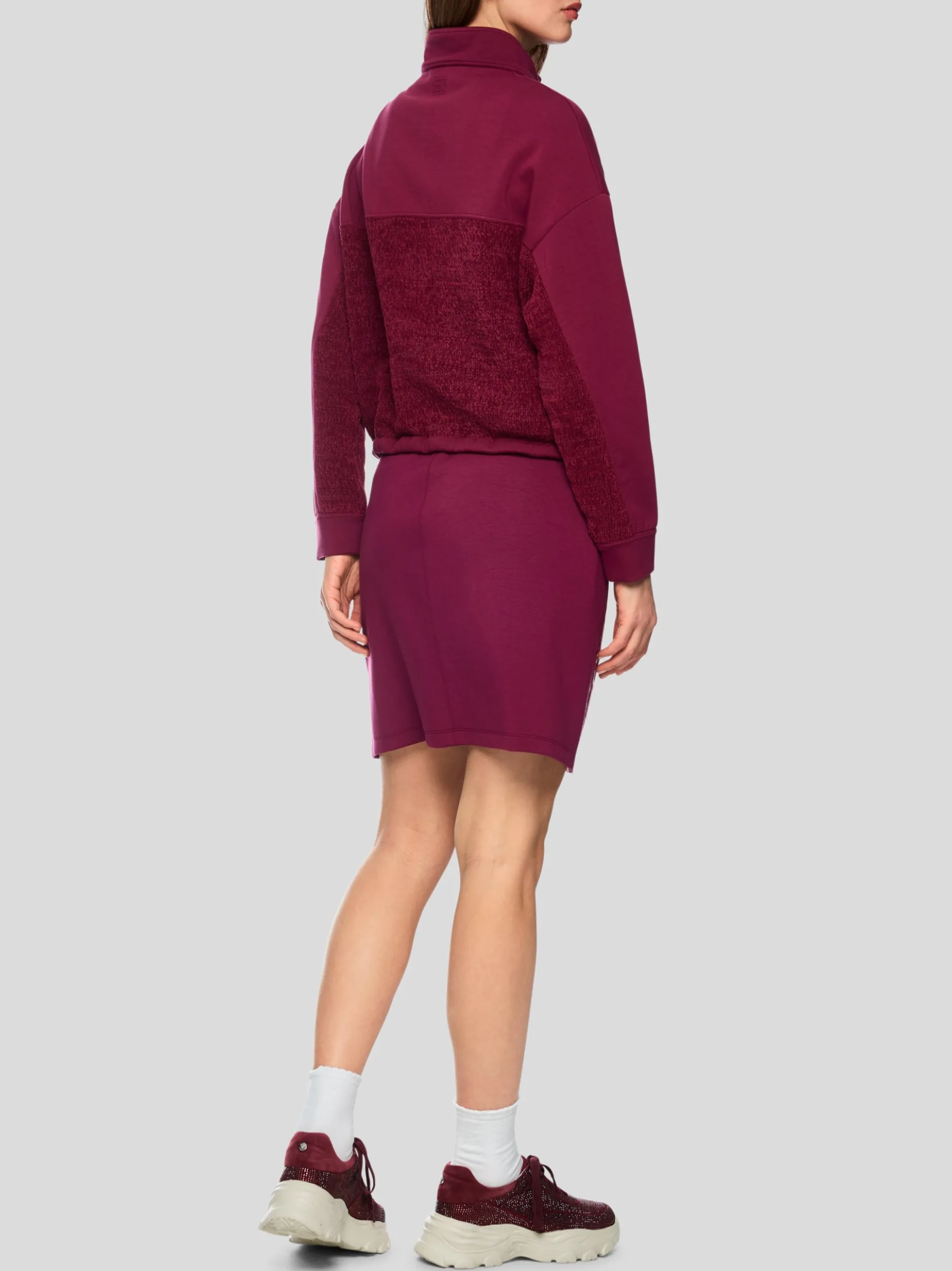 Marc Cain Damen Cardigan in bordeaux