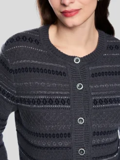 Marc Cain Damen Cardigan in grau