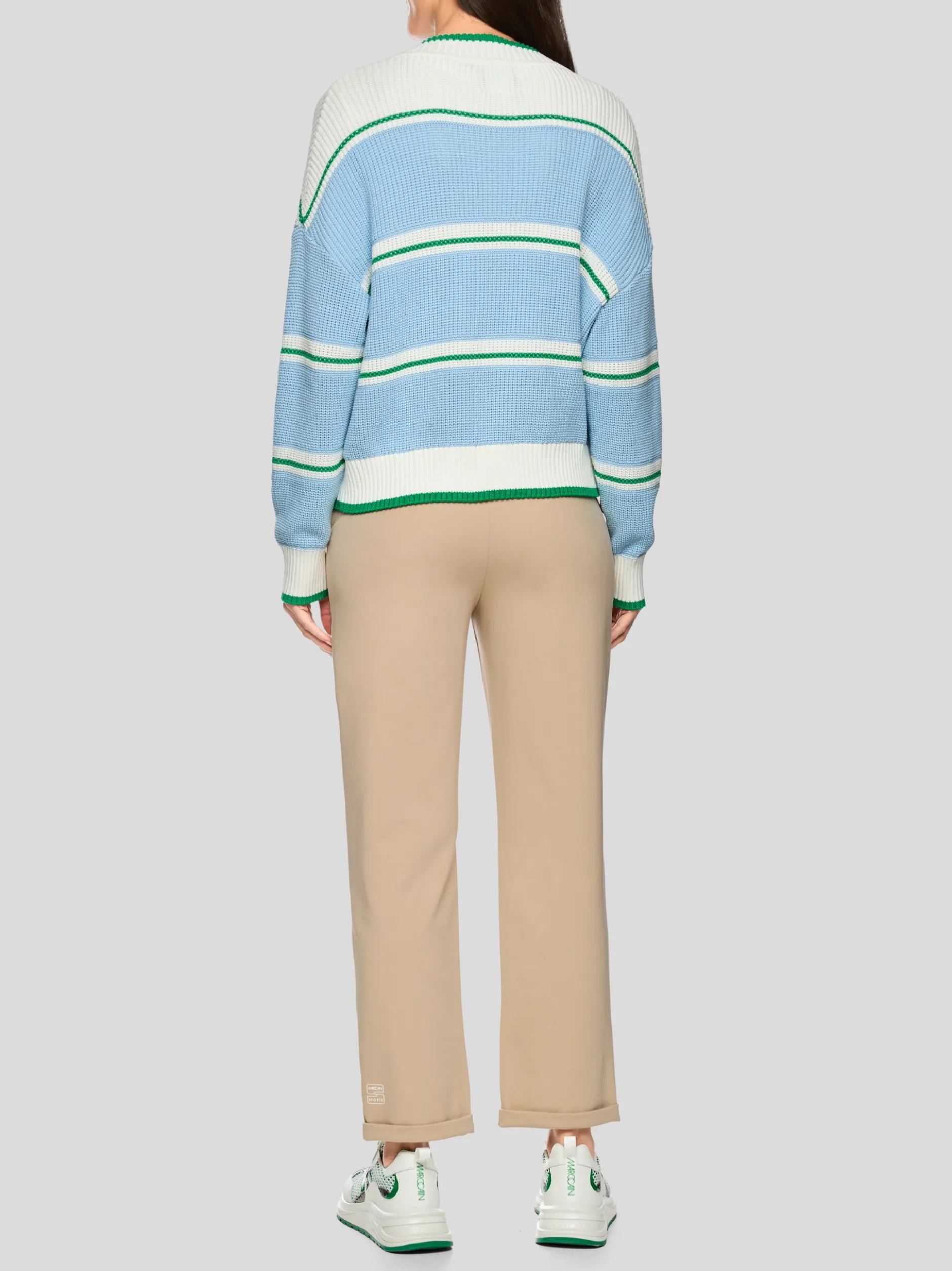 Marc Cain Damen Cardigan in hellblau