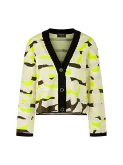 Marc Cain Damen Cardigan in oliv