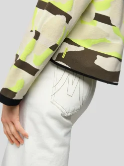 Marc Cain Damen Cardigan in oliv
