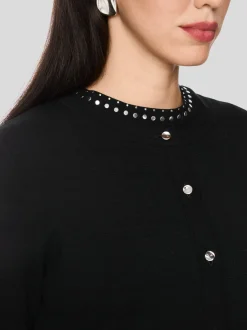 Marc Cain Damen Cardigan in schwarz