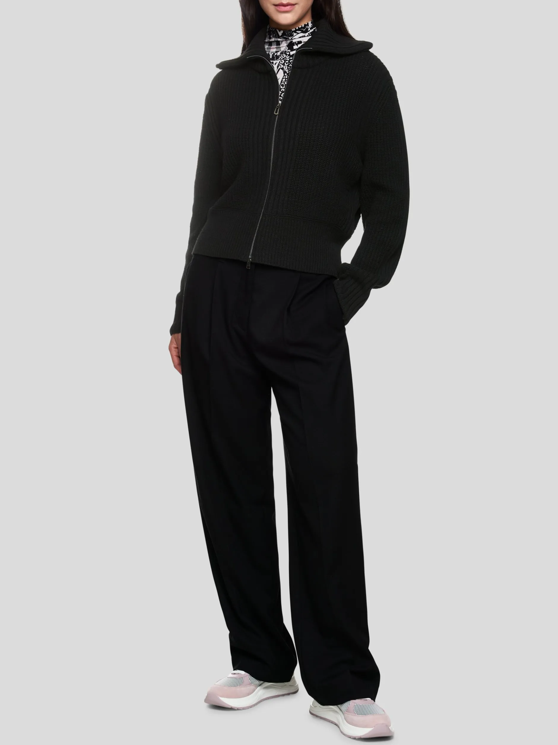 Marc Cain Damen Cardigan in schwarz