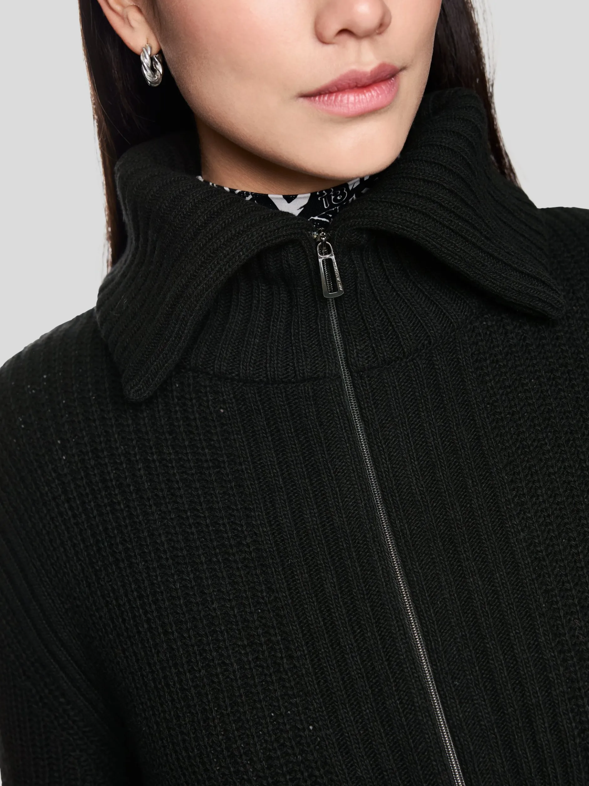 Marc Cain Damen Cardigan in schwarz