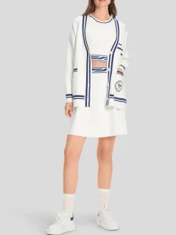 Marc Cain Damen Cardigan in weiß