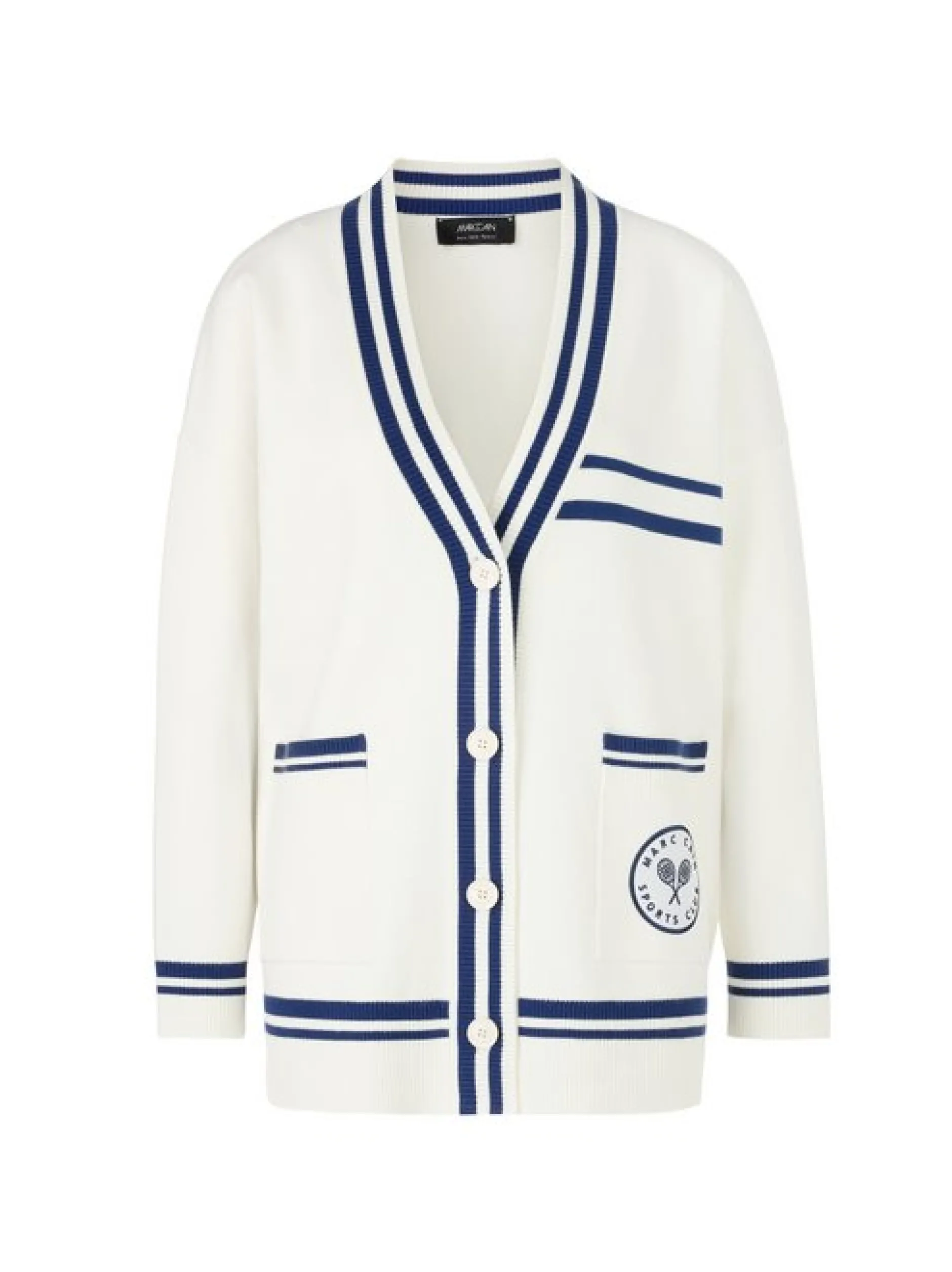 Marc Cain Damen Cardigan in weiß