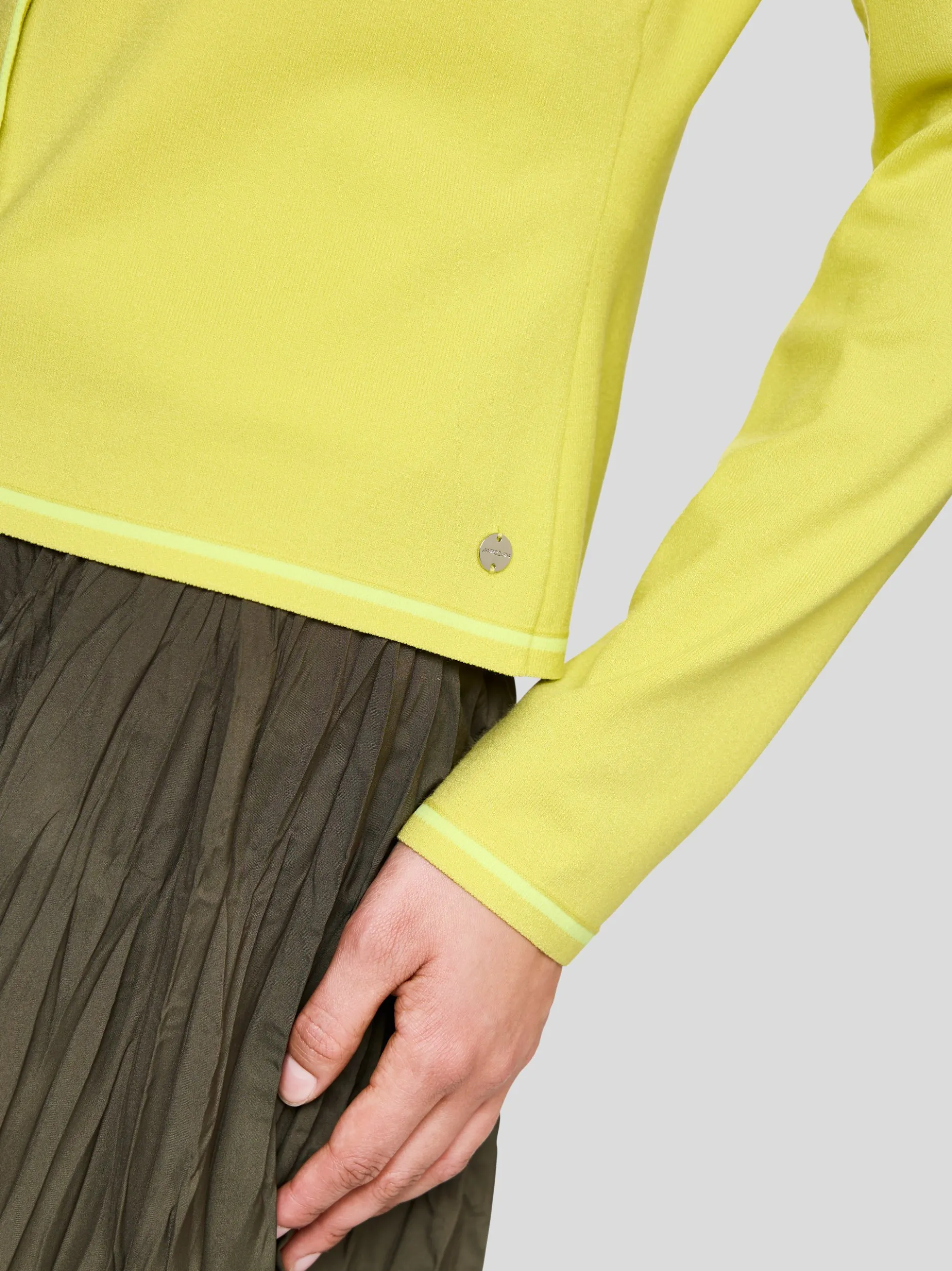 Marc Cain Damen Cardigan in zitrone