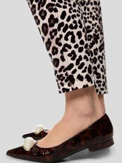 Marc Cain Damen Hose - RHODOS in braun mehrfarbig