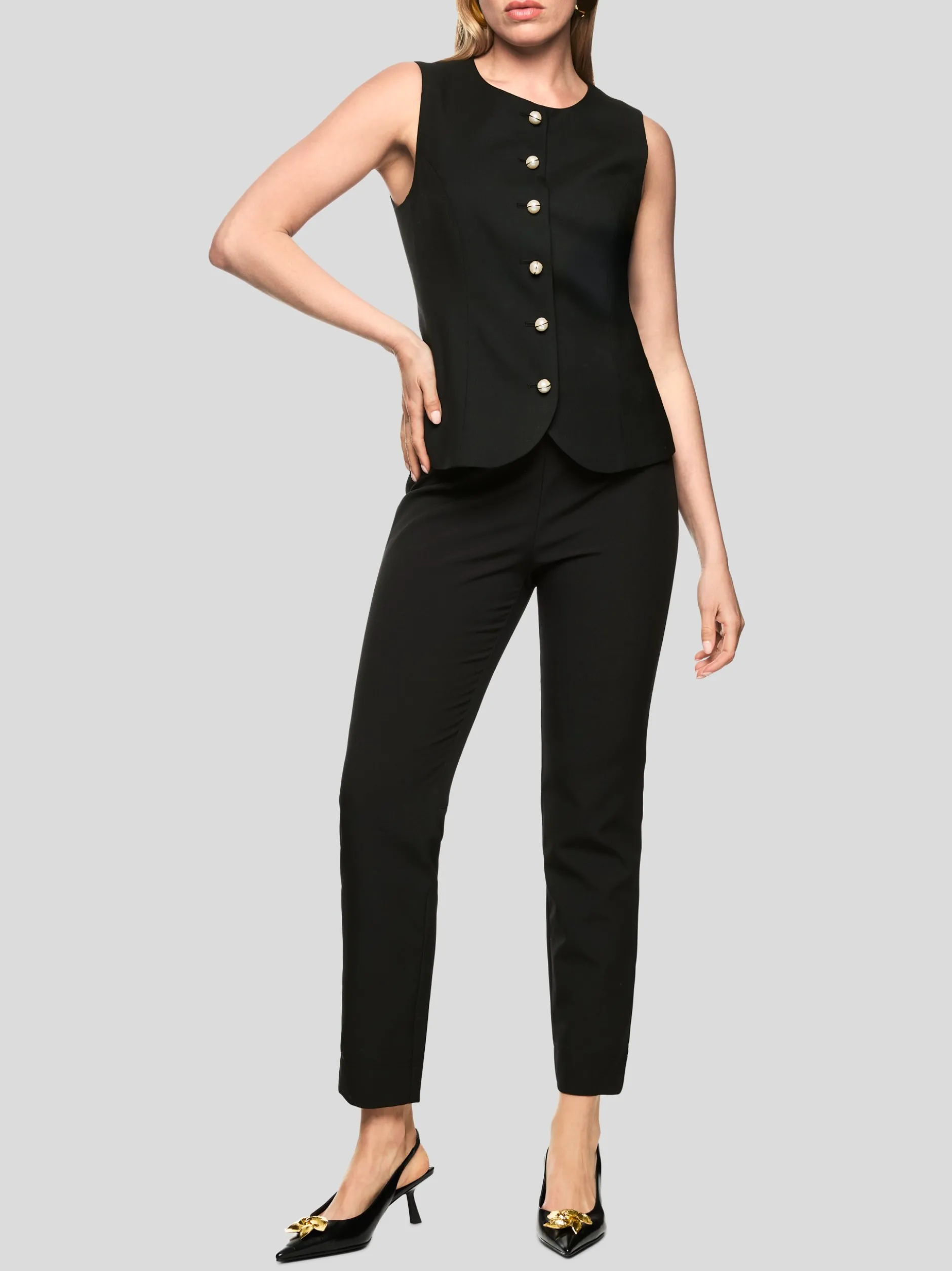 Marc Cain Damen Hose - SOFIA in schwarz