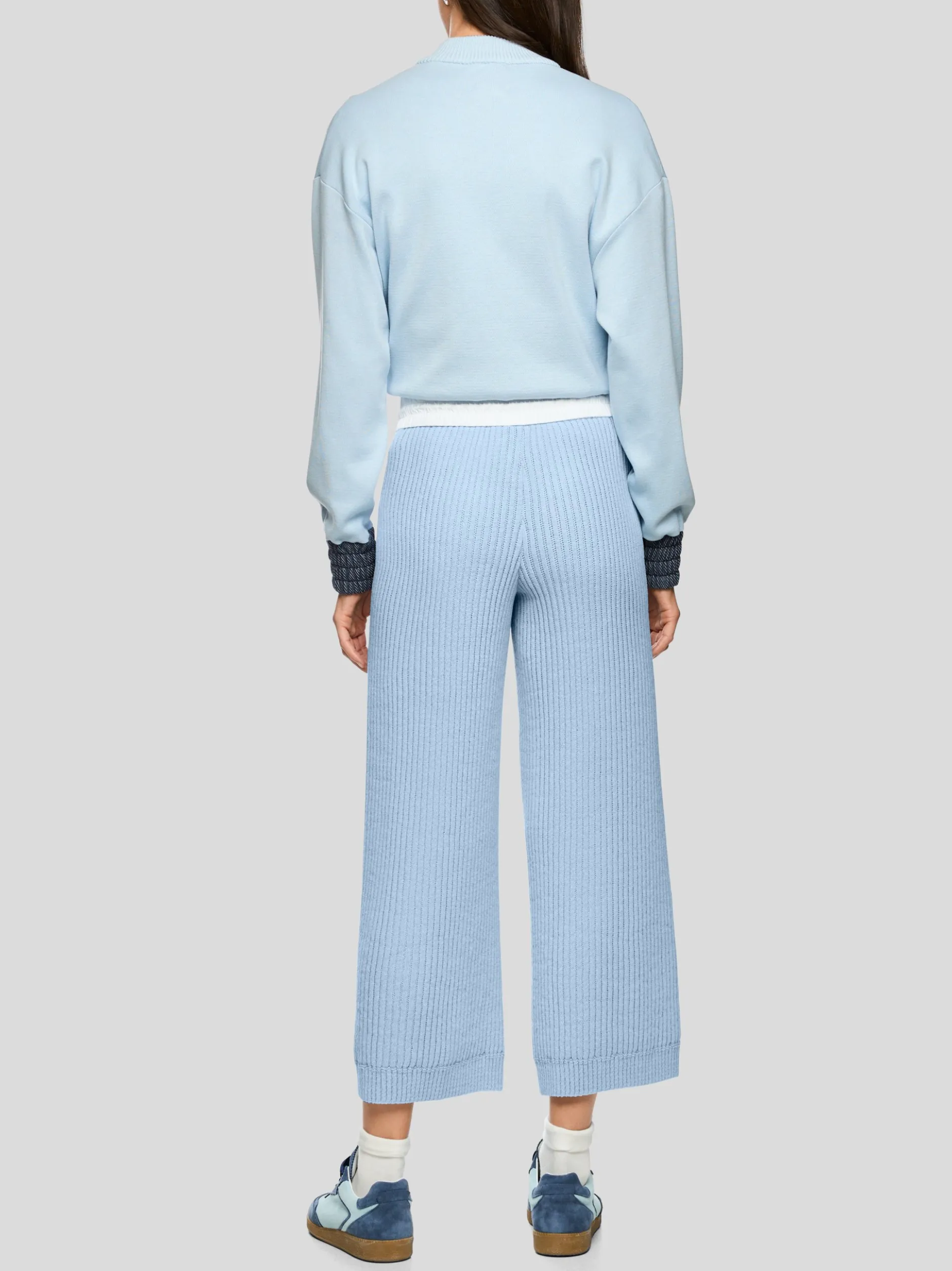 Marc Cain Damen Hose - WELKOM in hellblau