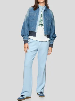 Marc Cain Damen Jacke in denim