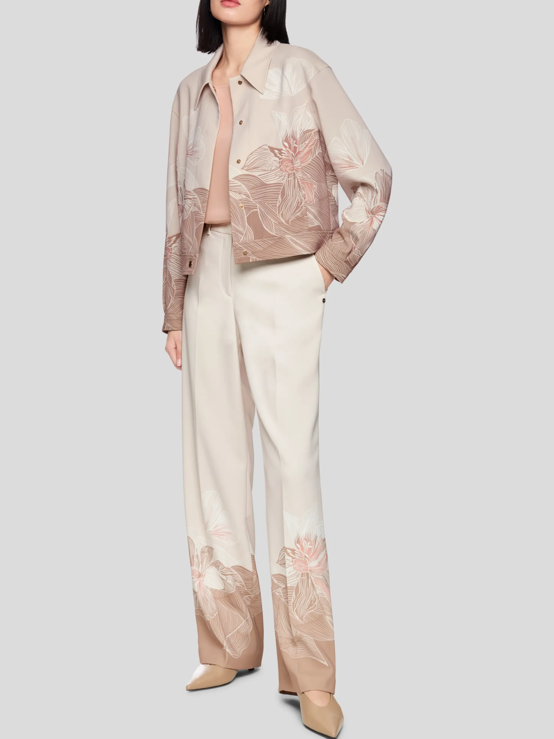 Marc Cain Damen Jacke in taupe