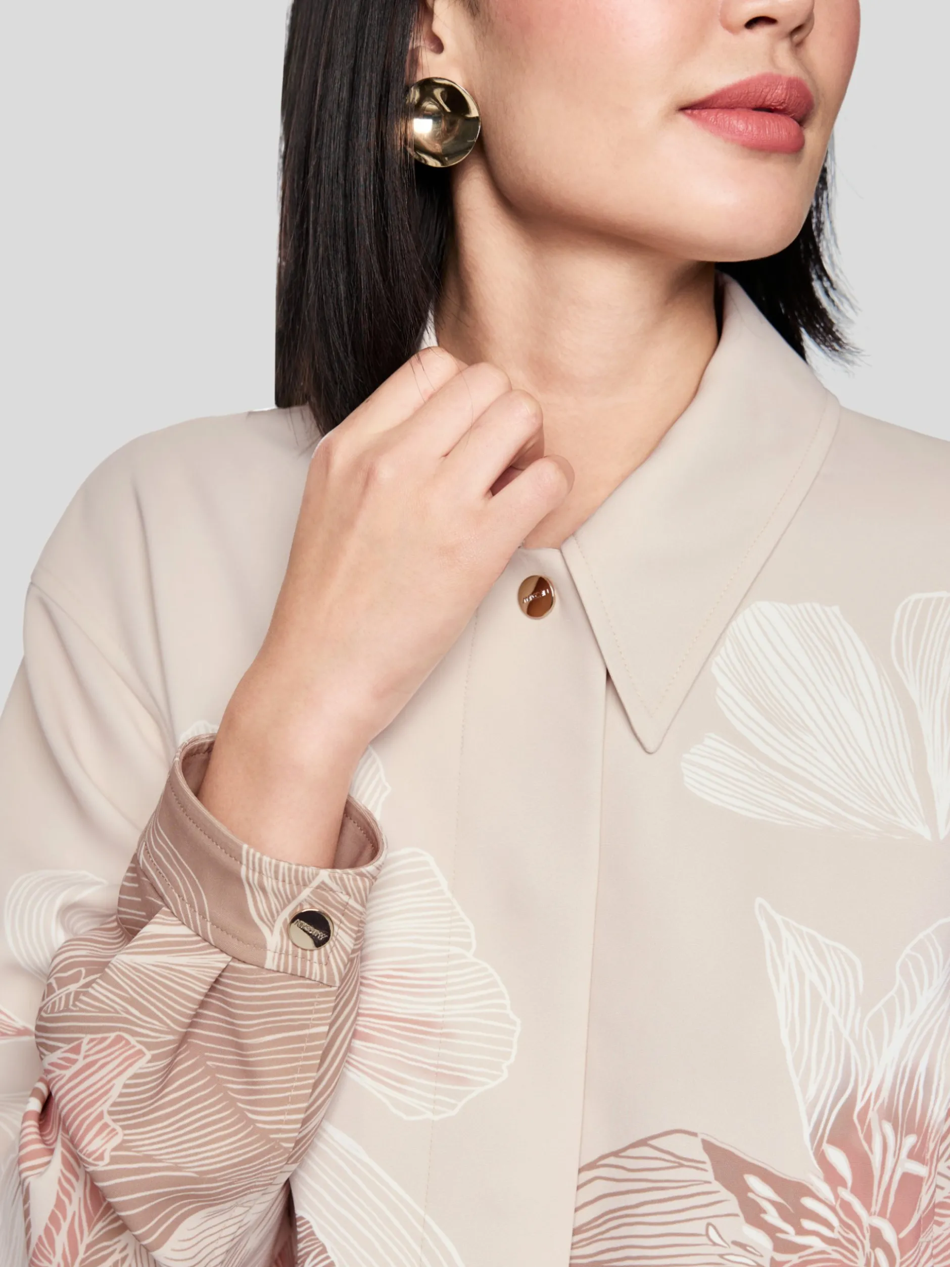 Marc Cain Damen Jacke in taupe