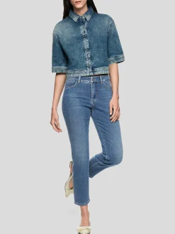 Marc Cain Damen Jeans - SILEA in denim