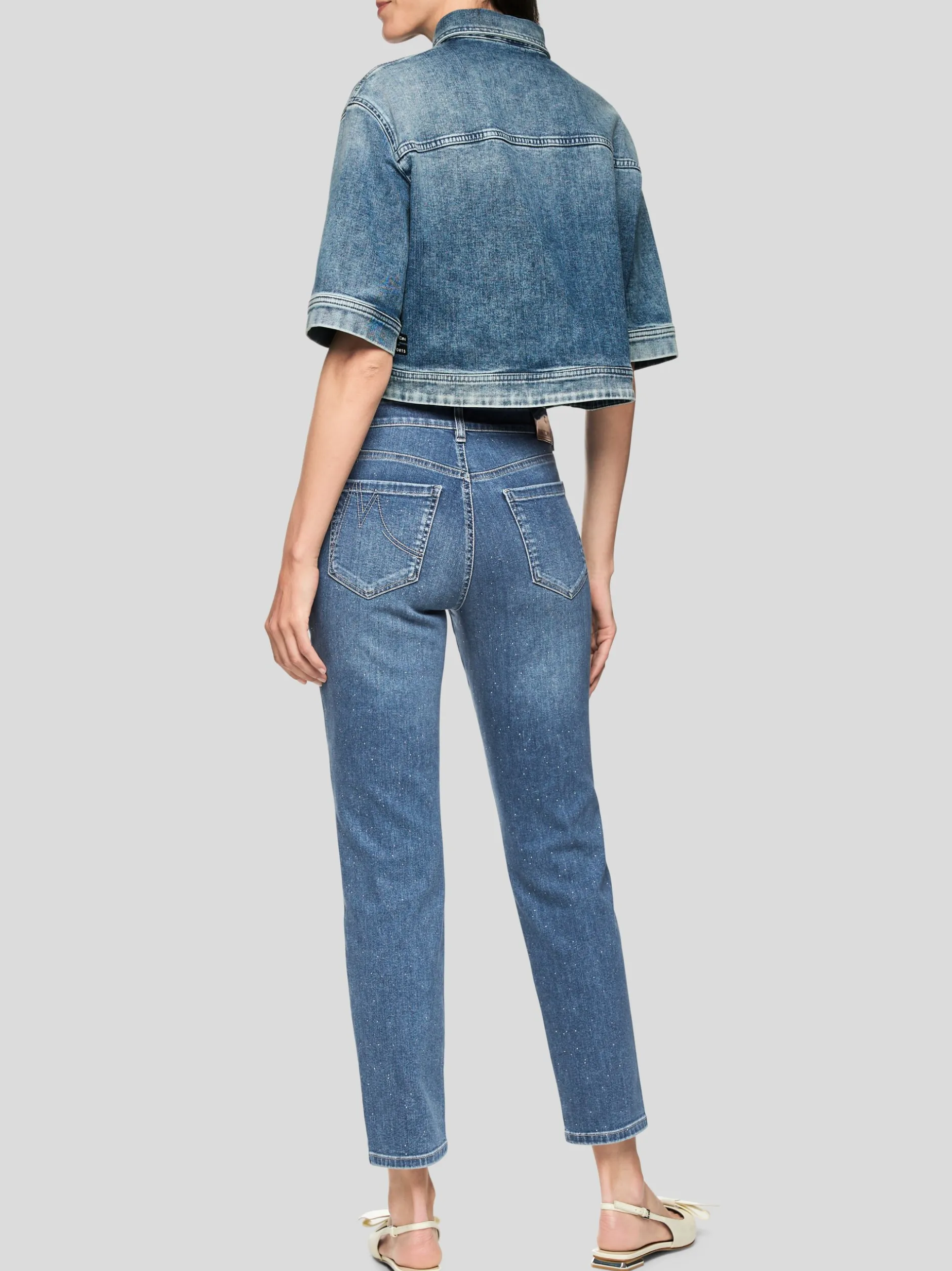 Marc Cain Damen Jeans - SILEA in denim