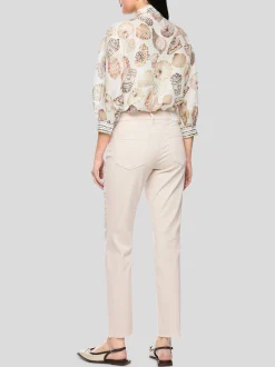 Marc Cain Damen Jeans - SILEA in beige