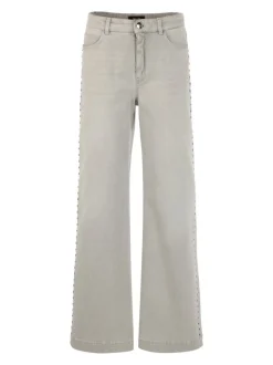 Marc Cain Damen Jeans - WARRI in grau