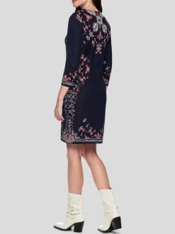 Marc Cain Damen Kleid in blau