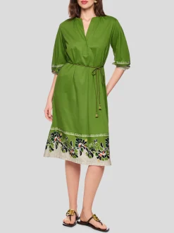 Marc Cain Damen Kleid in grün