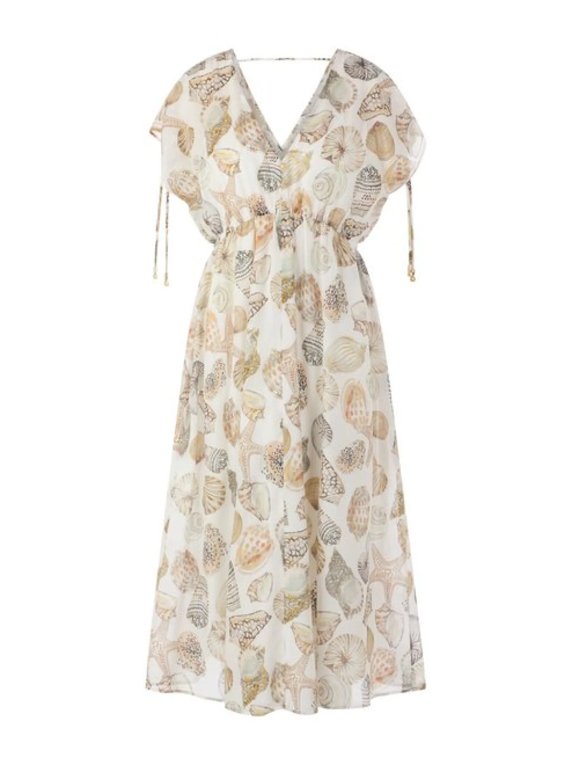 Marc Cain Damen Kleid in weiß