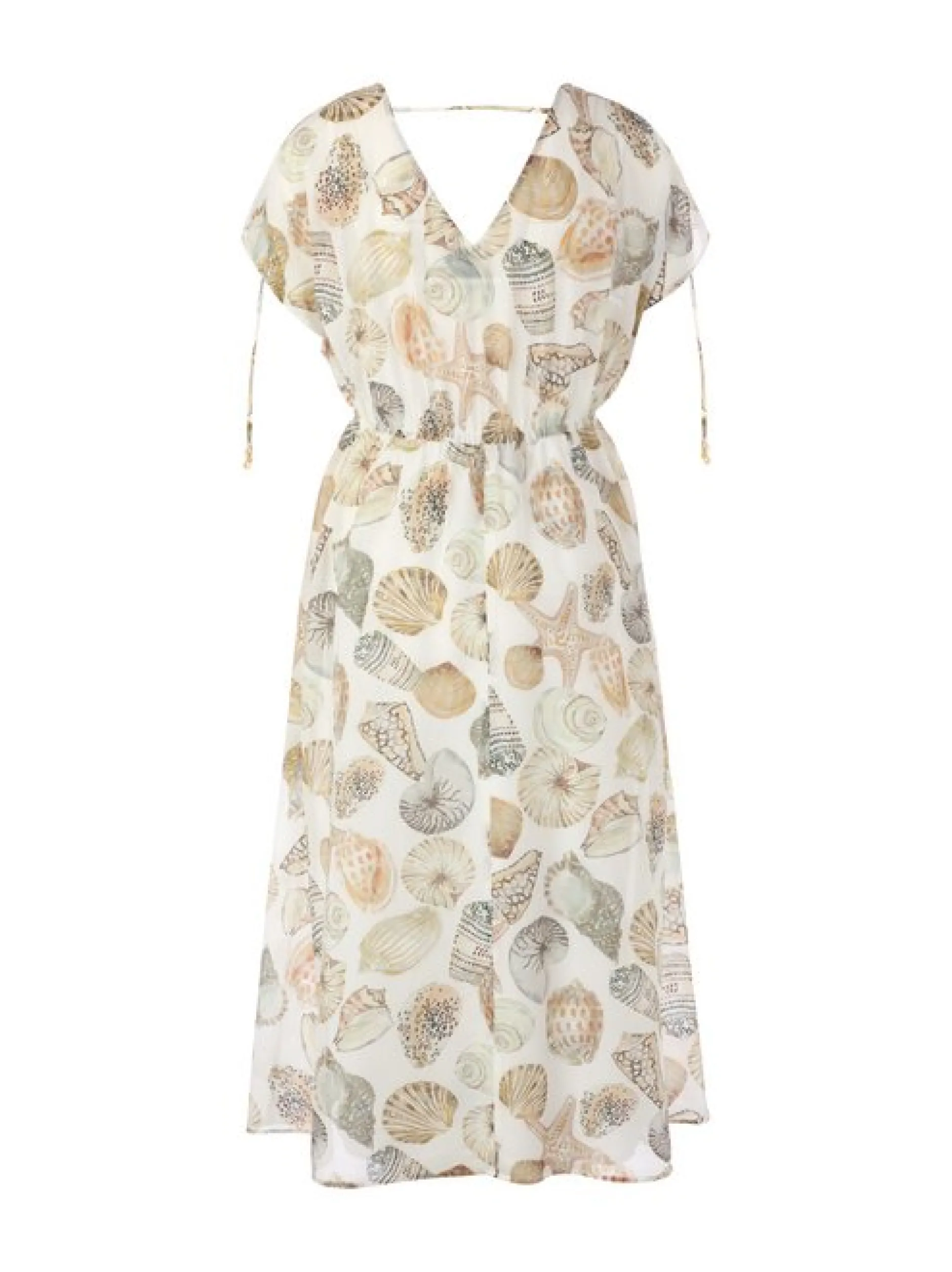 Marc Cain Damen Kleid in weiß