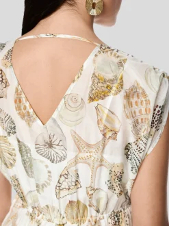 Marc Cain Damen Kleid in weiß