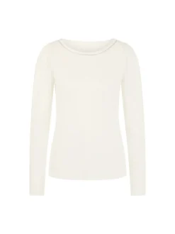 Marc Cain Damen Langarmshirt in weiß