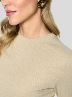 Marc Cain Damen Langarmshirt in beige