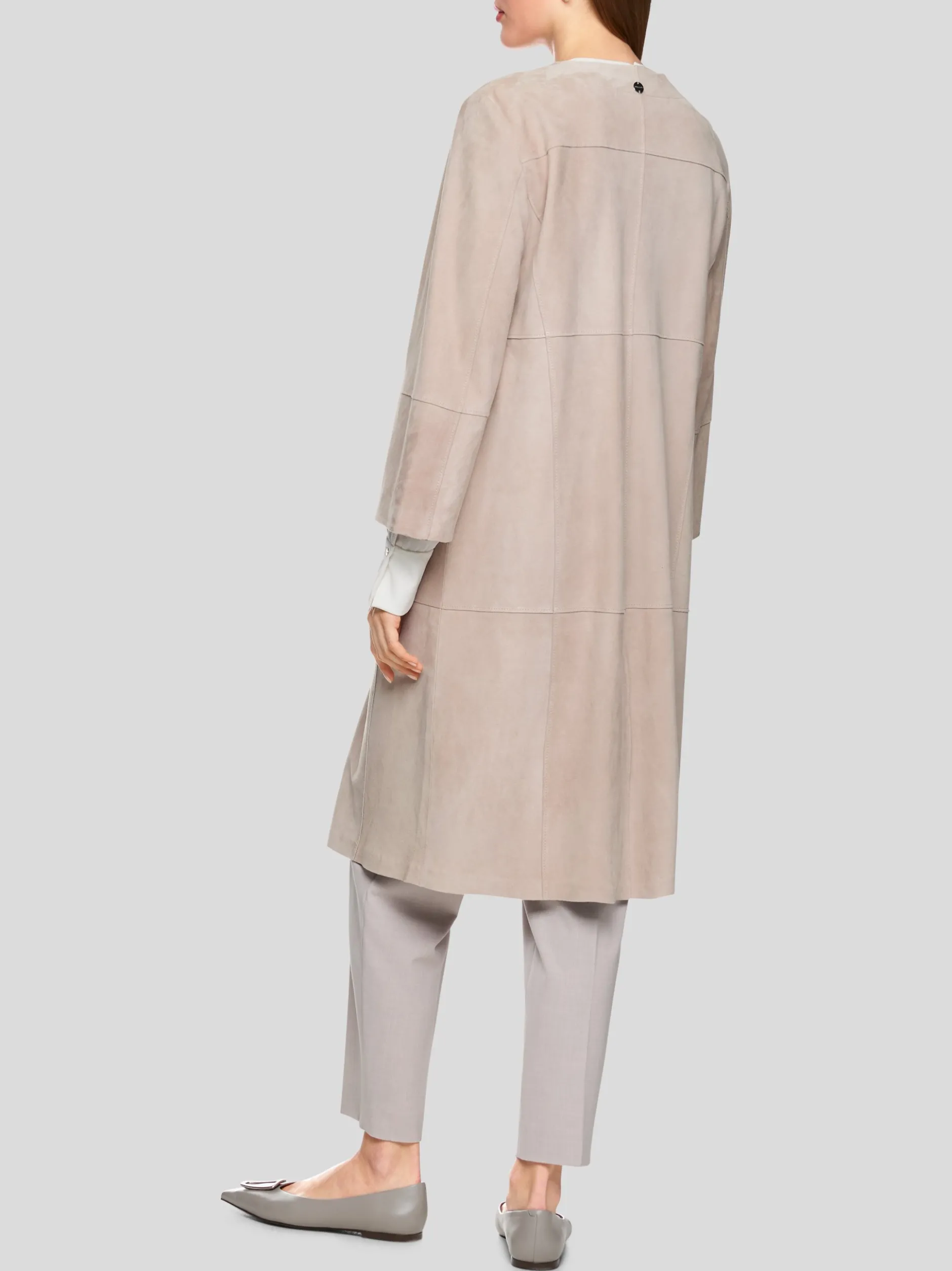 Marc Cain Damen Mantel in taupe