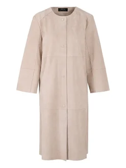 Marc Cain Damen Mantel in taupe