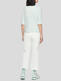 Marc Cain Damen Poloshirt in weiß