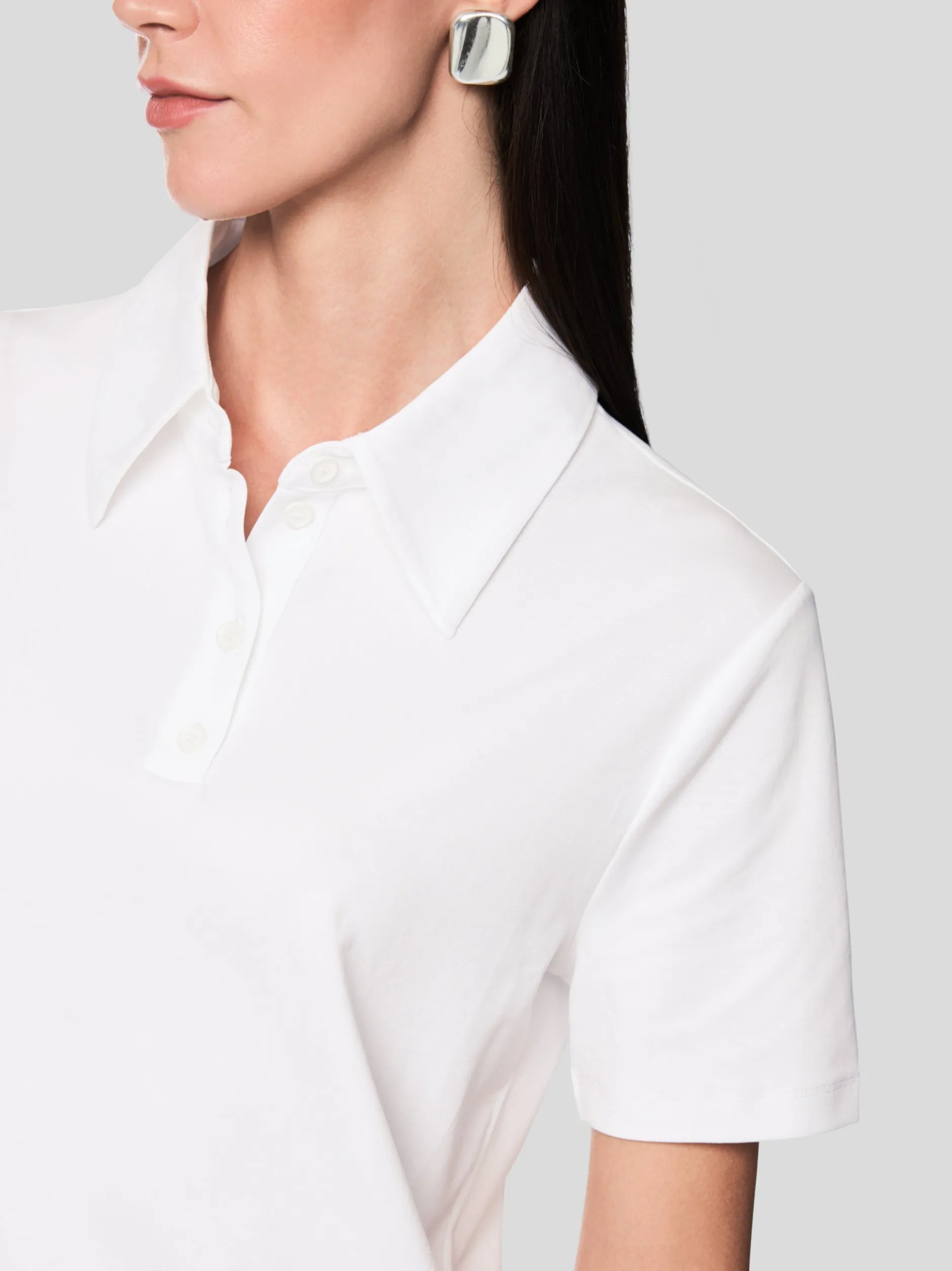 Marc Cain Damen Poloshirt in weiß