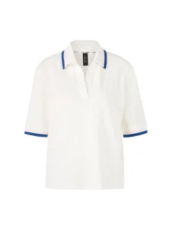 Marc Cain Damen Poloshirt in weiß