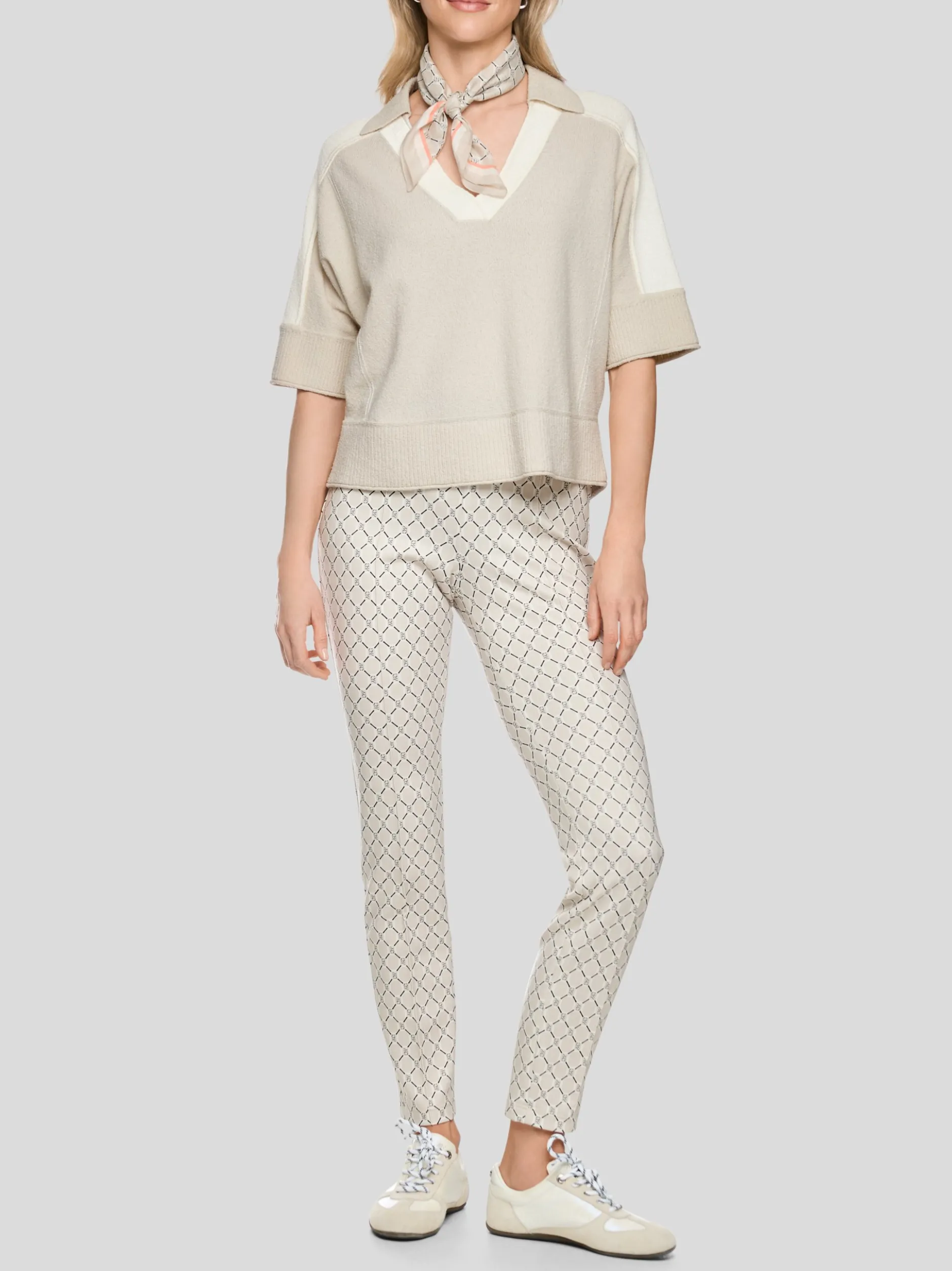 Marc Cain Damen Pullover in beige