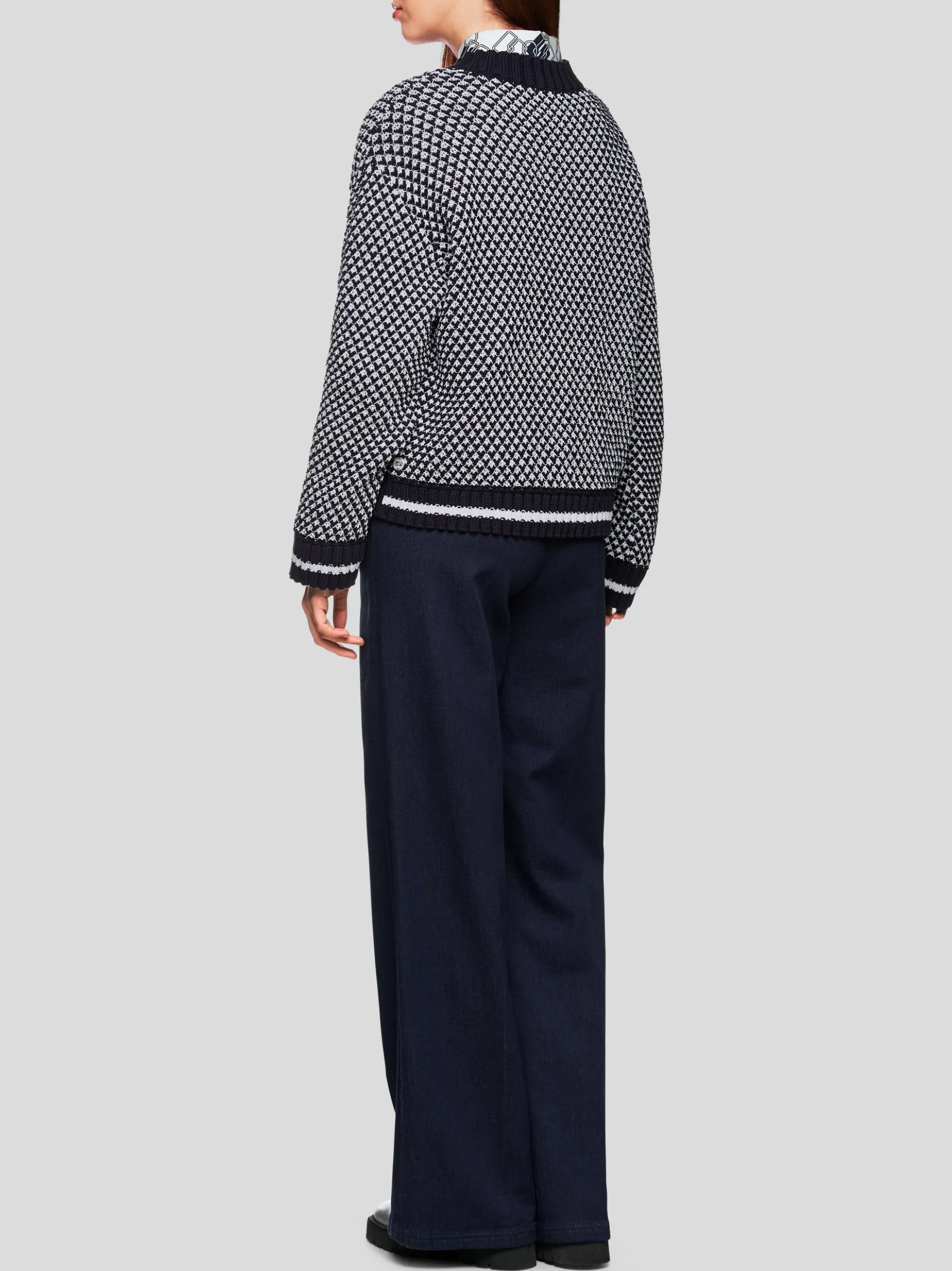 Marc Cain Damen Pullover in blau