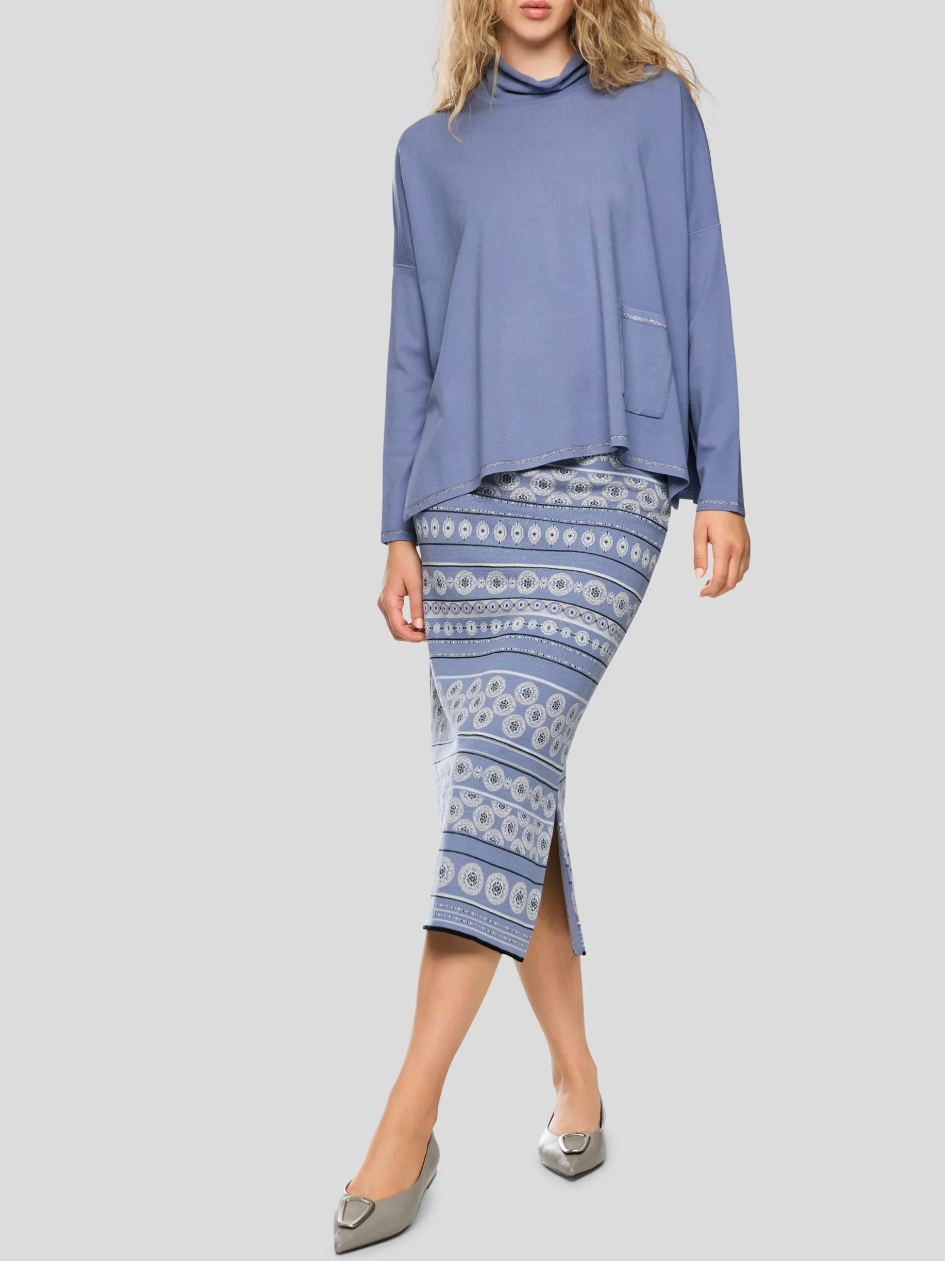 Marc Cain Damen Pullover in lila