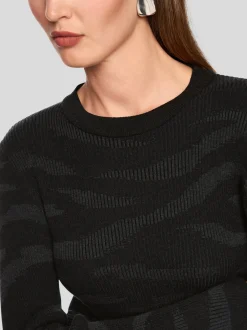 Marc Cain Damen Pullover in schwarz