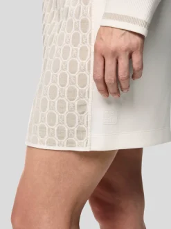 Marc Cain Damen Rock in beige