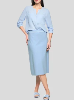 Marc Cain Damen Rock in blau